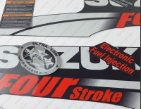 Suzuki DF140 140hp Four Stroke - 2003 - 2009 Outboard Decal Kit Suzuki DF140 140hp Four Stroke - 2003 - 2009 Outboard Decal Kit